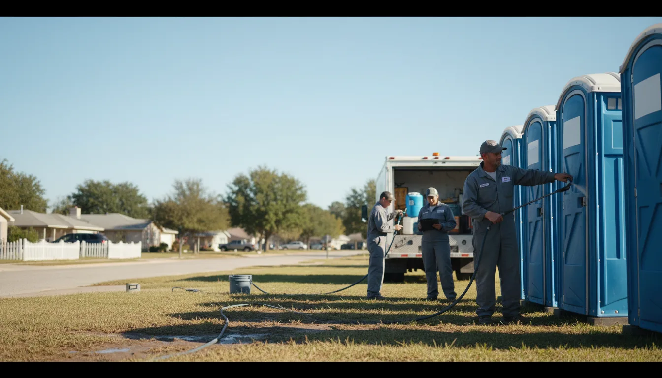 Long-Term Portable Toilet Rental in Nachusa, IL near me